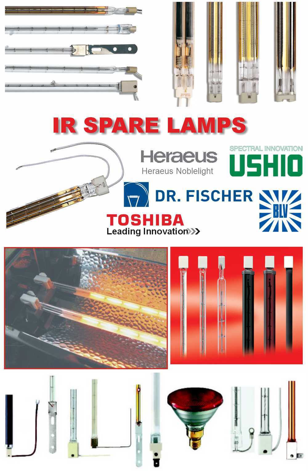 Infrared Spare Lamps